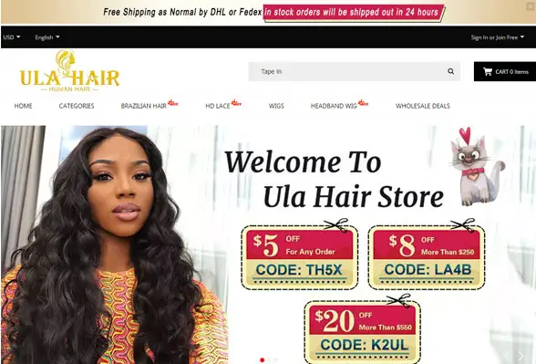 跨境电商独立站案例-桌面端